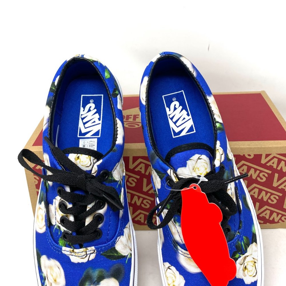 VANS Shoes Women's Era Romantic Floral Lapis Canvas Casual SB Size VN0A38FRVP9 - Picture 7 of 11